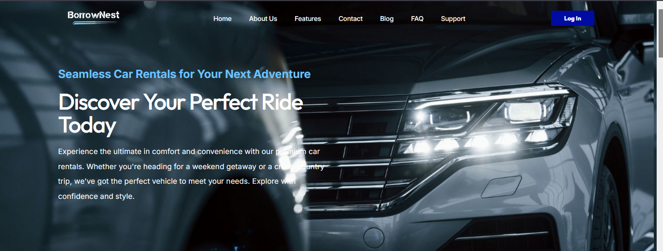 BorrowNest Vehicle Rentals