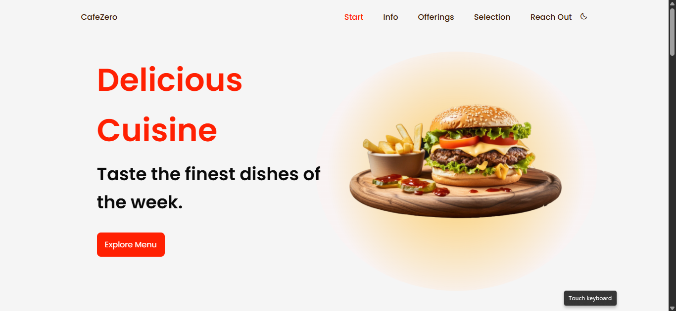 CafeZero Restaurant